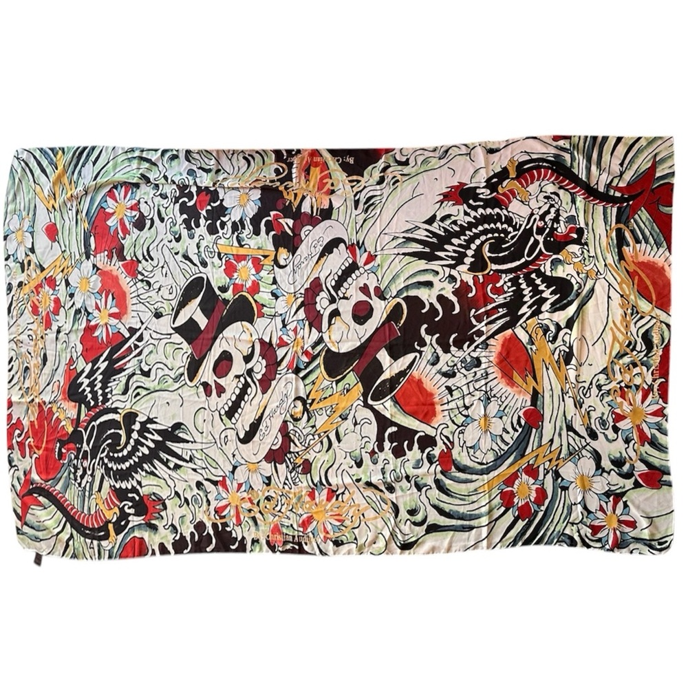 Ed Hardy Christian Audigier
Colorful Unisex Wrap Shawl Scarf Festival Coachella
